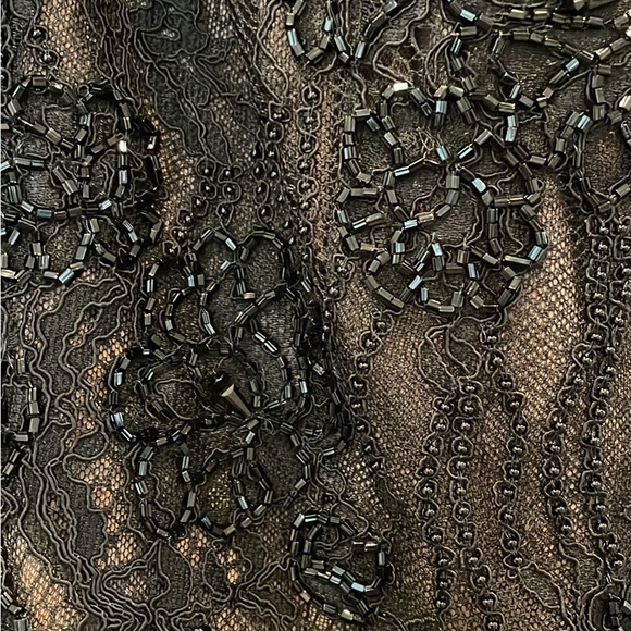 Theia Couture Andrina Lace off the Shoulder Gown, size 10 - Picture 8 of 9